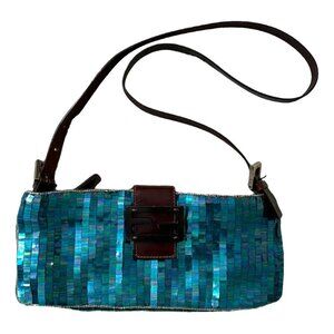 Fendi Sequin baguette